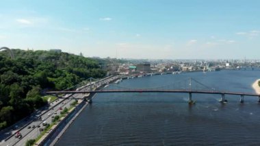 Kiev Ukrayna 4k drone