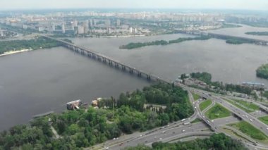 Kiev Ukrayna 4k drone