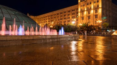 Kiev Ukrayna 4k drone