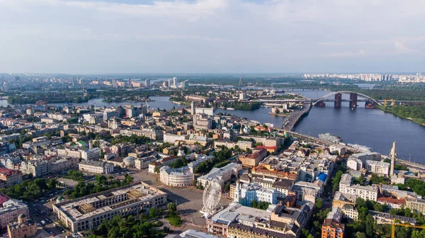 Kiev Ucrânia Drone — Fotografia de Stock