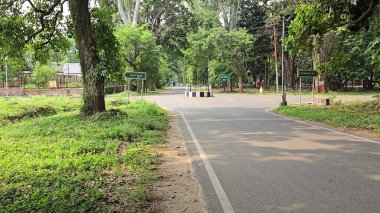 FRI Dehradun, Hindistan 'ın Büyük Koloni Mimarisi. Yüksek kalite fotoğraf