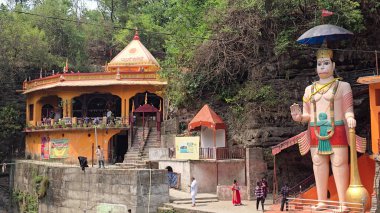 Hanuman Tapınağı 'nın Güzelliği' ni ele geçirmek. Yüksek kalite fotoğraf