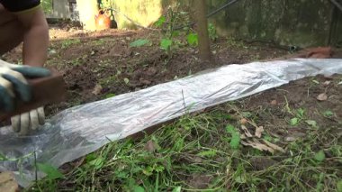 Bahçede ot öldürücü