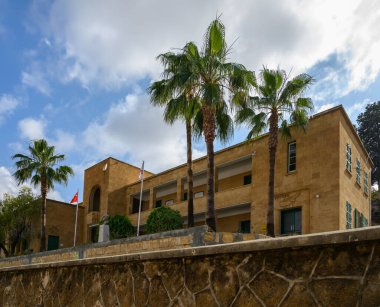 Lefke Kıbrıs 'taki Eski Postane Binası