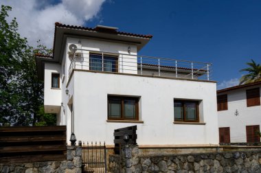 Lefke, Kuzey Kıbrıs 'ta eski manzara caddesi