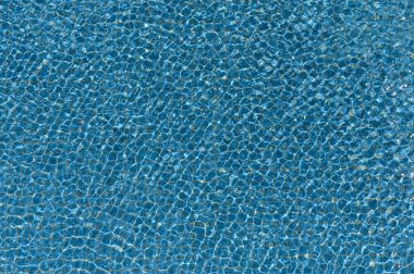 Soyut Yaz Arkaplanı Olarak Temiz Havuz Suyunda Günışığı Dalgalanmaları