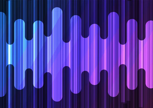 Superposición Onda Fusión Azul Púrpura Fondo Oscuro Fondo Movimiento Capa — Vector de stock