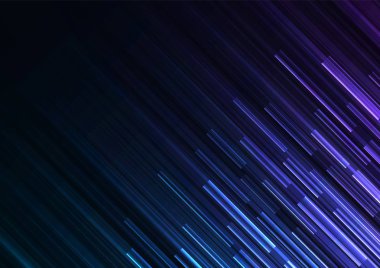 mor mavi örtüşme piksel hızı koyu arka plan, geometrik katman hareket zemin, basit teknoloji kalıp, vektör çizim