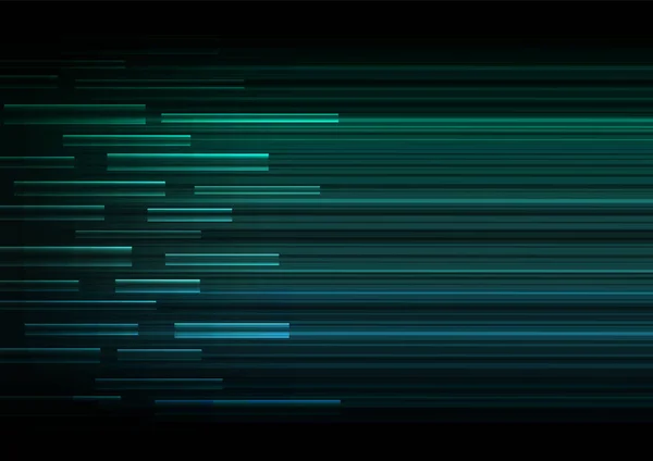 Velocidad Píxel Superposición Verde Fondo Oscuro Fondo Movimiento Capa Geométrica — Archivo Imágenes Vectoriales