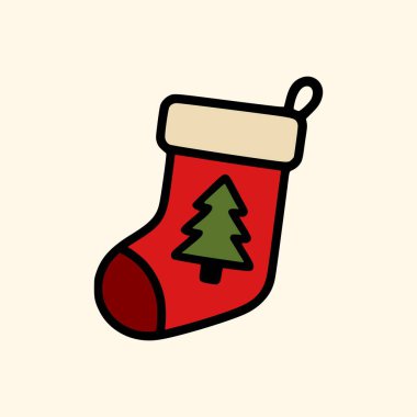 Noel süslemeleri ağaç motifi ve bayram kutlamaları için bej manşetler.