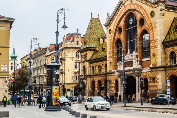 Budapeşte/Macaristan 19. Mart 2019 fotoğraf eski binalar/şehir manzaraları