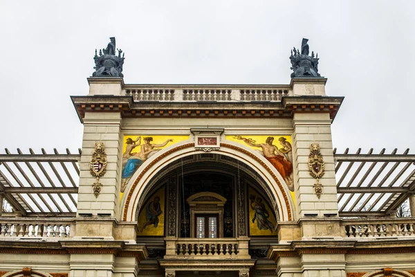 Budapest Ungern Mars 2019 Foto Gamla Byggnader Stadens Sevärdheter — Stockfoto