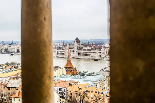 Budapest Magyarország Március 2019 Fotó Régi Épületek Város Nevezetességei — Stock Fotó