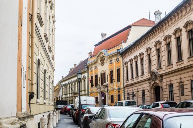 Budapeşte/Macaristan 19. Mart 2019 fotoğraf eski binalar/şehir manzaraları