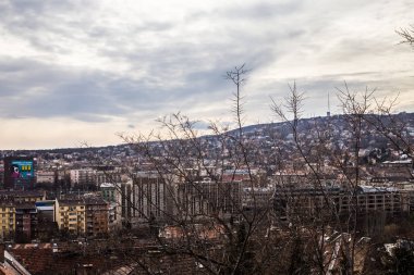 Budapeşte/Macaristan 19. Mart 2019 fotoğraf eski binalar/şehir manzaraları