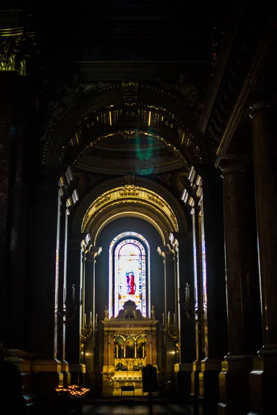 Budapeste Hungria Março 2019 Foto Basílica Istvan Dentro — Fotografia de Stock