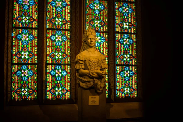 ブダペスト ハンガリー 2019年3月マヤッシュ教会 ハンガリー語 Mtys Templom カトリック教会 — ストック写真