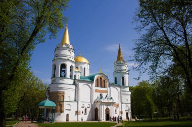 Chernigov / Ukrayna / 19 Haziran 2018 Chernihiv College Ukrayna'nın en eski ortaokullarından biridir. XVII yüzyılın ikinci yarısının tanınmış kilise ve kültürel figürlerinin inisiyatifi üzerine kurulmuştur.