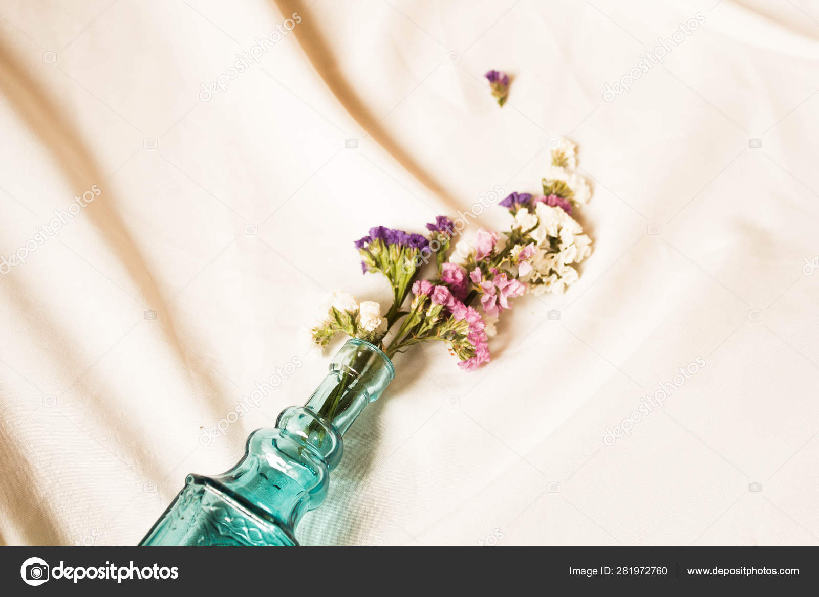 Series Photos Nomination Flowers Empty Vase Bouquet Stock Photo