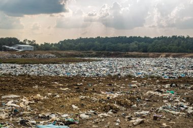 Kiev / Ukrayna 15.Eylül 2019 Fotoğraf Çöp depolama numarası 5