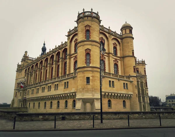 Outdoors View Chateau Saint Germain Laye Facade Miles West Paris — Stock Photo, Image