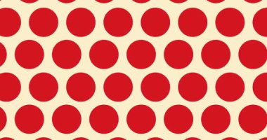 Animasyon kırmızı nokta döngüsü benzersiz tasarım