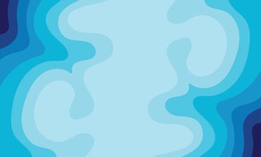 Arkaplan mavi su dalgası kabarcığı tasarla