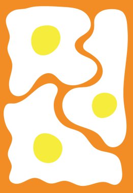 Duvar sanatı omleti tasarla.