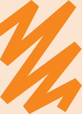 Resim tasarımı duvar çizgisi hardal sosu