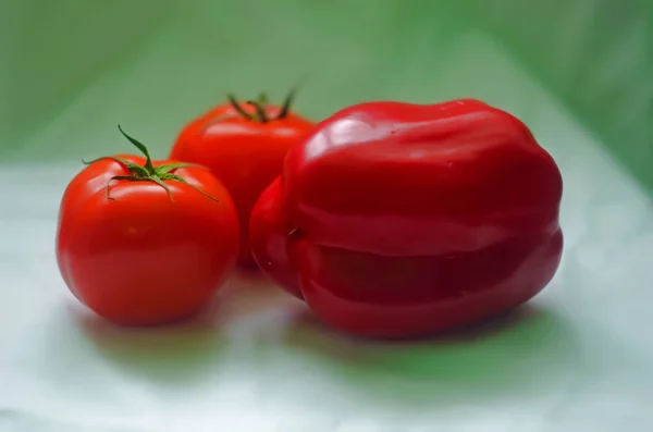 Pimienta Tomate Verduras — Foto de Stock