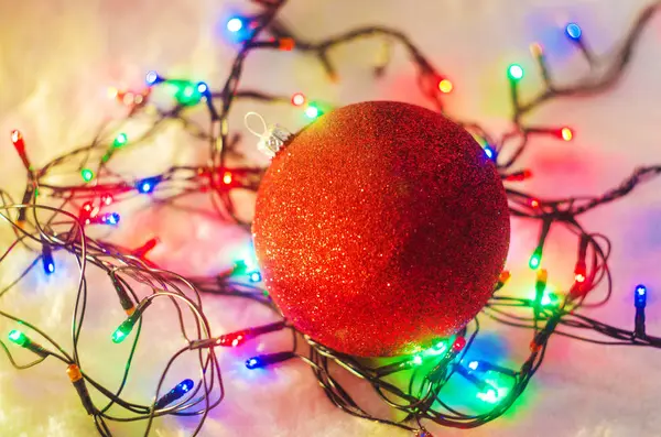 クリスマスのおもちゃ クリスマス ツリー 正月用の飾り — ストック写真