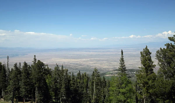 Vista Zona Sedillo Nuevo México Desde Cima Las Montañas Sandia — Foto de Stock