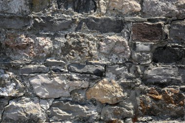 Savannah Tarihi Bölgesi'nde bir taş duvar