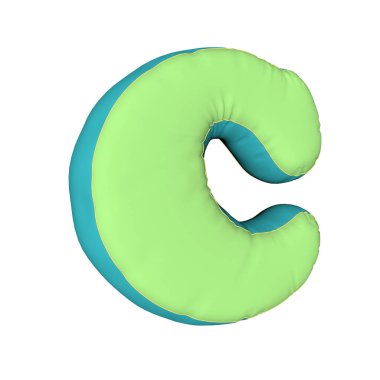 Yastık C harfi render