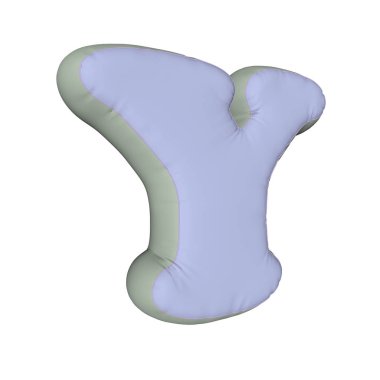 Yastık Y harfi render