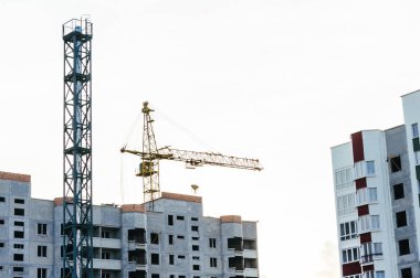 İki çok katlı blok Daire İnşaatı