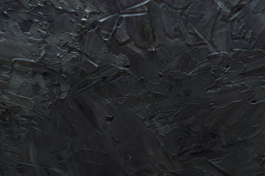 Siyah doku fırça darbeleri. Dokulu. Boşanmalar