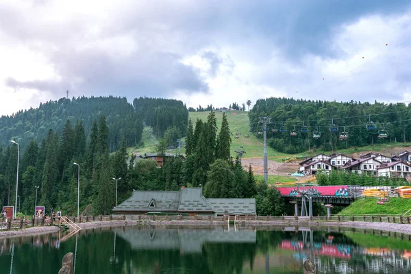 yaz aylarında dağlarda telesiyej