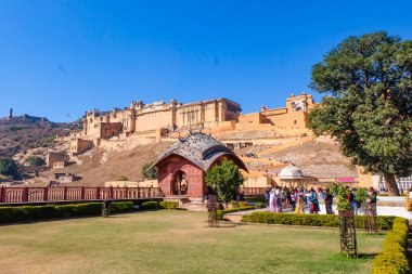 Amber Kalesi ve Jaipur Amber Sarayı, Rajasthan, Hindistan