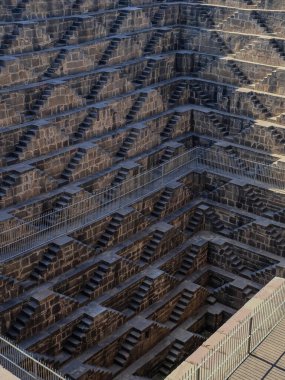 Chan Baori Step Well - Hint mimarisi 