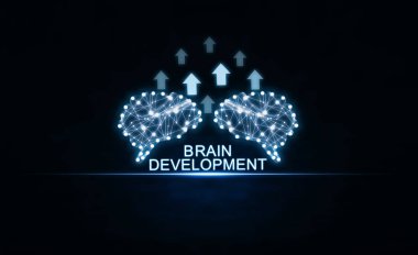 Beyin oklarla. Yapay zeka ve geliştirme kavramı