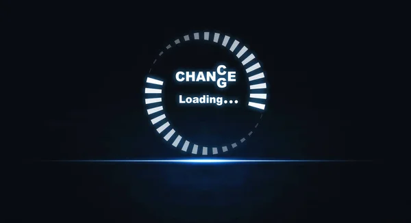 Progress Loading Text Change Chance Personal Development Career Concept Motivation — Stock Photo, Image