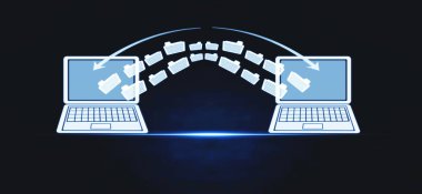 Dizüstü bilgisayarlar file transfer. Bilgi alışverişi kavramı