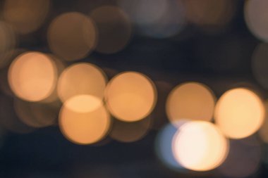 Renkli deffocused bokeh ışıkları. Bokeh arka plan