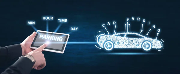 Otopark Servisi. Arama Otoparkı