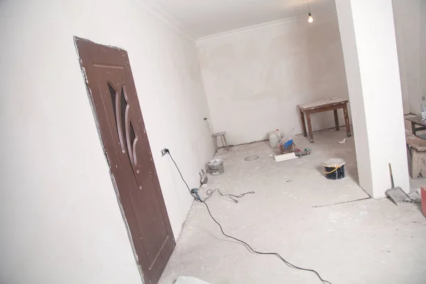 Room before renovation. Apartment renovation
