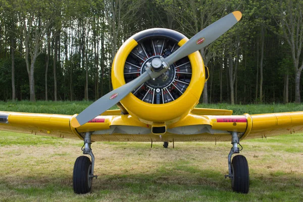 Oostwold, Netherlands May 25, 2015: A Harvard at Oostwold Airsho — Stock Photo, Image