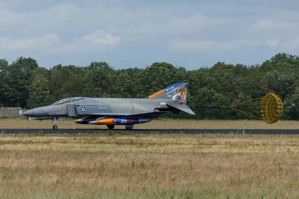 沃尔克尔 荷兰 六月 13 2019： 希腊空军麦克唐纳F-4 — 图库照片