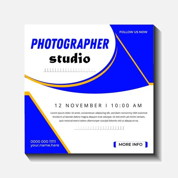 Professional Photographer Advertisement for Social Media