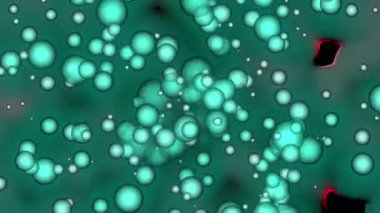 soyut arkaplan, bokeh ışıkları, dijital efektler